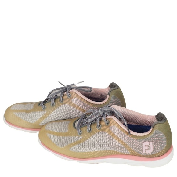 Footjoy Sz 7 Pink Golf emPOWER Spikeless Shoe - Picture 1 of 13